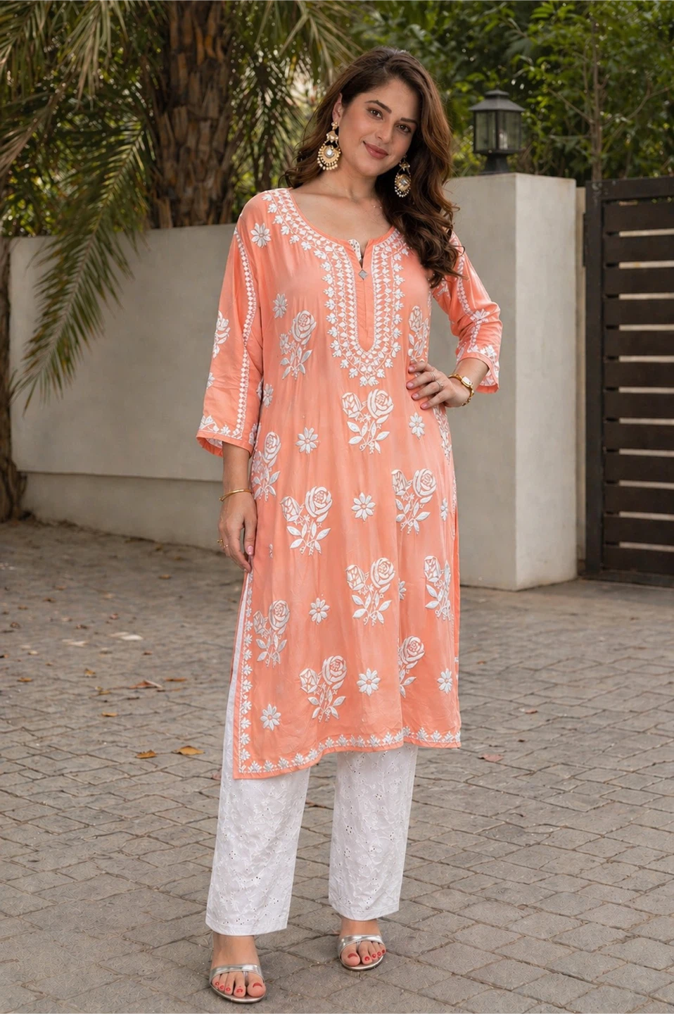 Chickenkari Long Kurti - photo 2