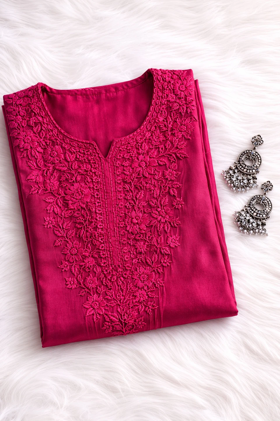 Chickenkari long Kurtis in Satin - photo 5