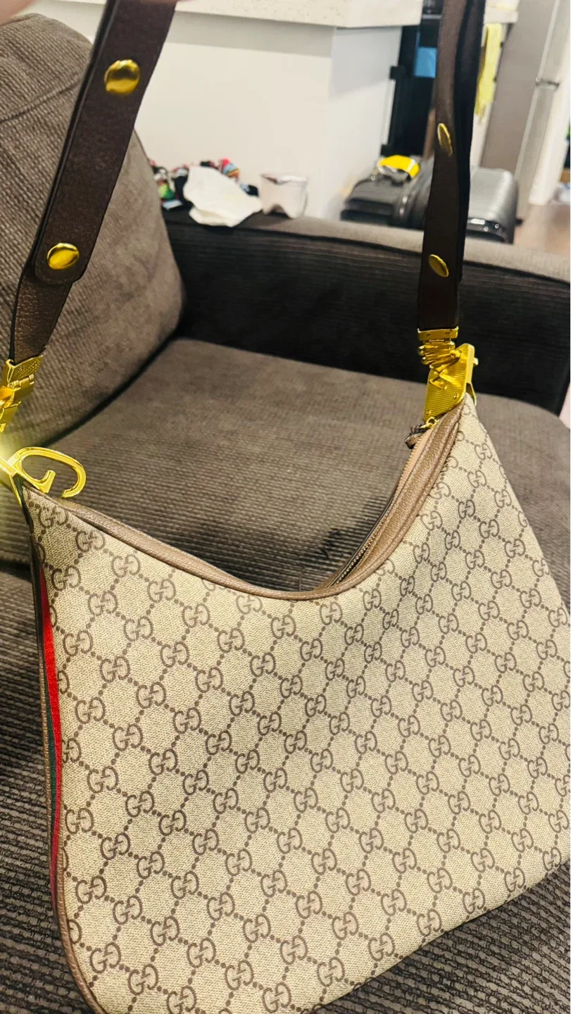 Gucci Monogram Shoulder Bag