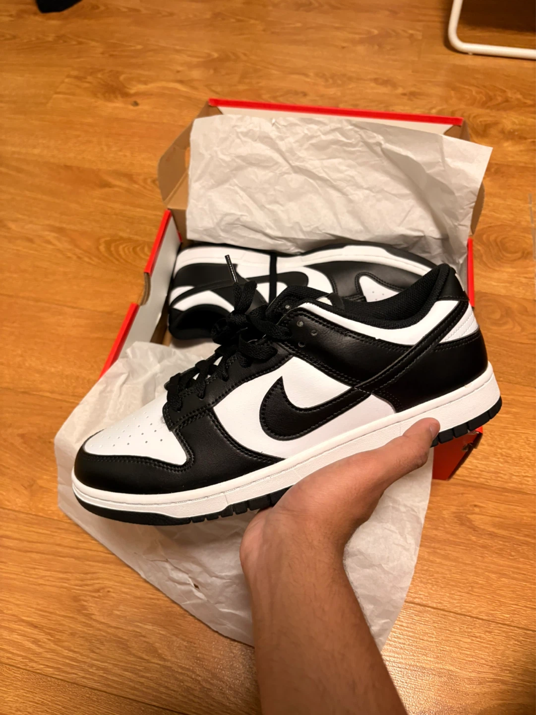 Nike Dunk Low Black White Sneakers