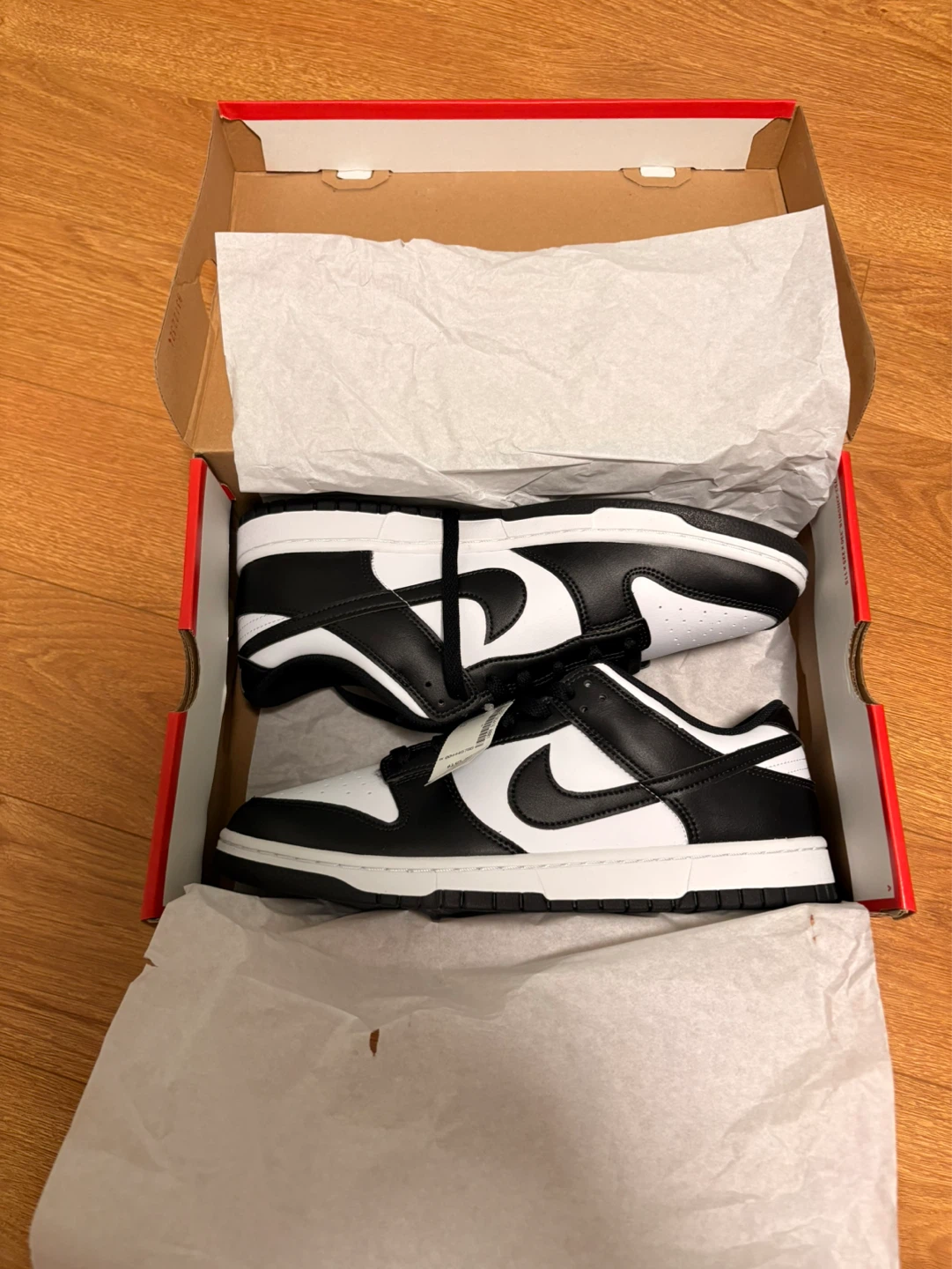 Nike Dunk Low Black White Sneakers - photo 4
