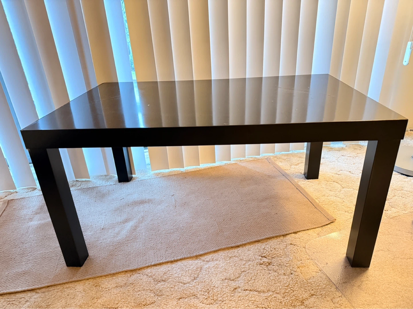 Black Rectangle Coffee Table