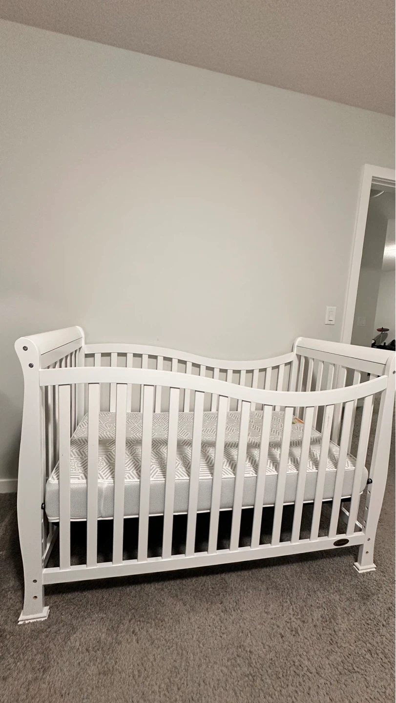 Dream On Me Violet 7 In 1 Convertible Crib +Baby Crib Mattress - photo 4