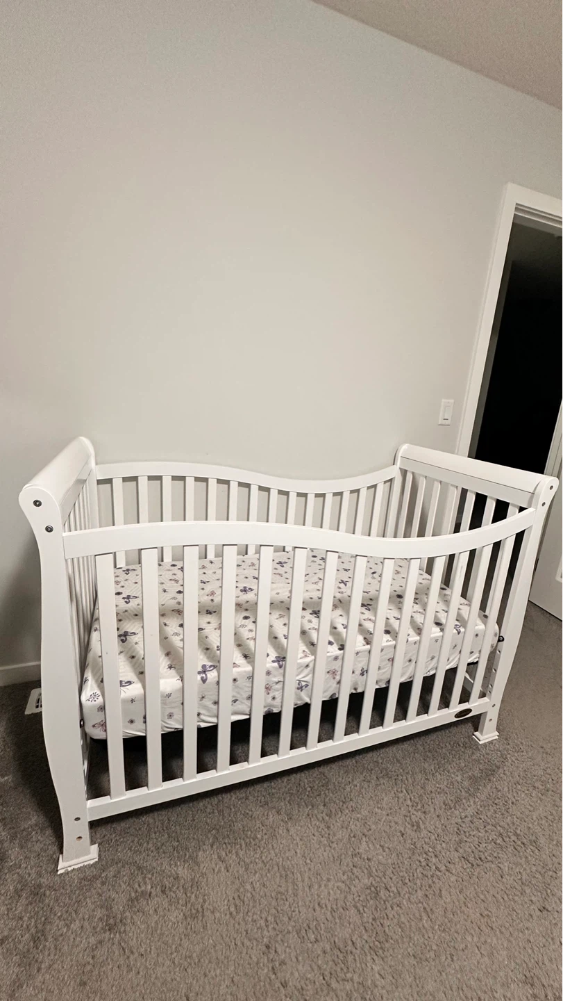 Dream On Me Violet 7 In 1 Convertible Crib +Baby Crib Mattress - photo 3