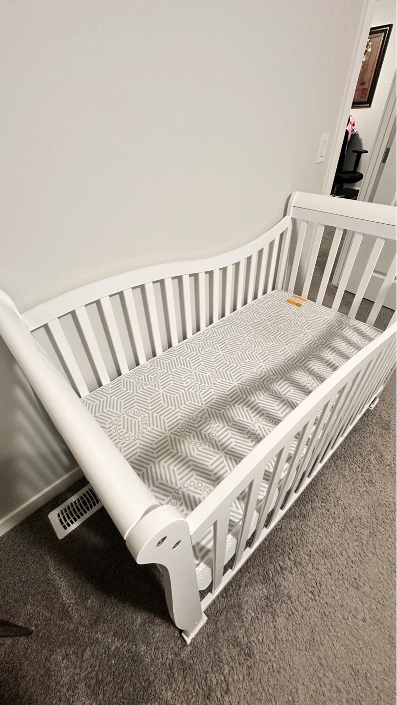 Dream On Me Violet 7 In 1 Convertible Crib +Baby Crib Mattress - photo 5