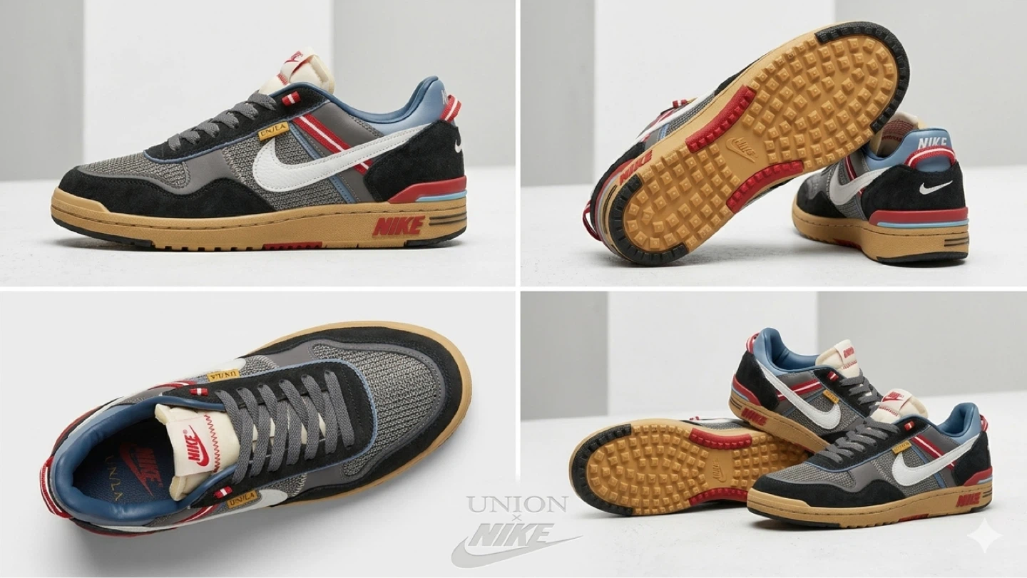 Nike x Union Court Vision Low Sneakers