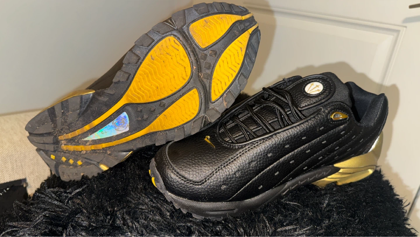 Nike x NOCTA Hot Step Air Terra Black Gold Sneakers - photo 4