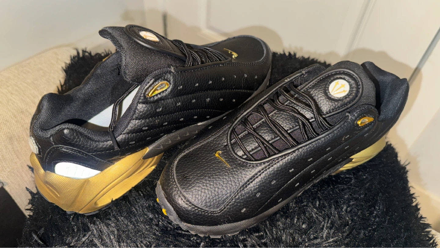 Nike x NOCTA Hot Step Air Terra Black Gold Sneakers - photo 3