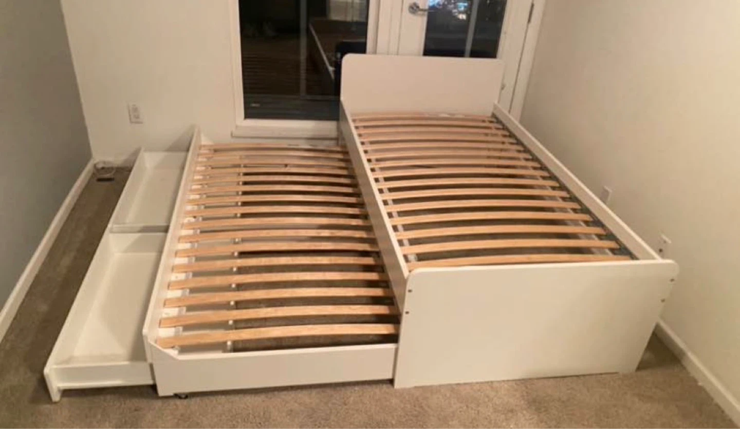 Ikea Twin Slakt bed. Frame *like new *FREE Delivery - photo 4