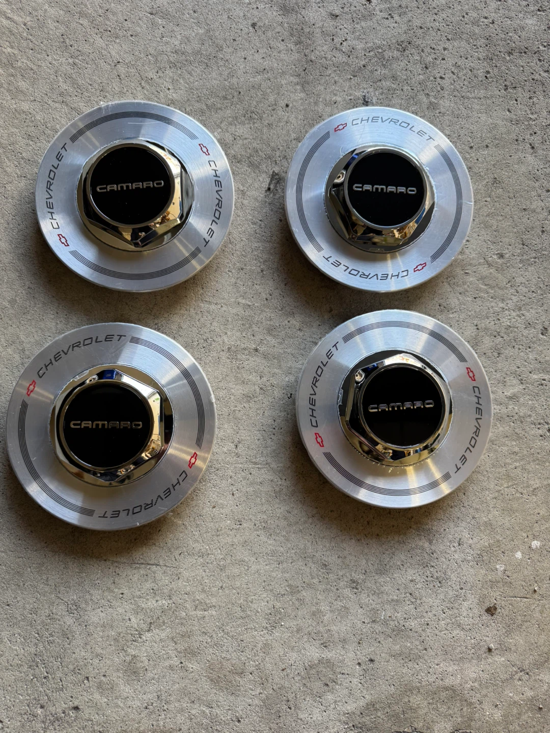 Chevrolet Camaro Centre Caps. Set of 4