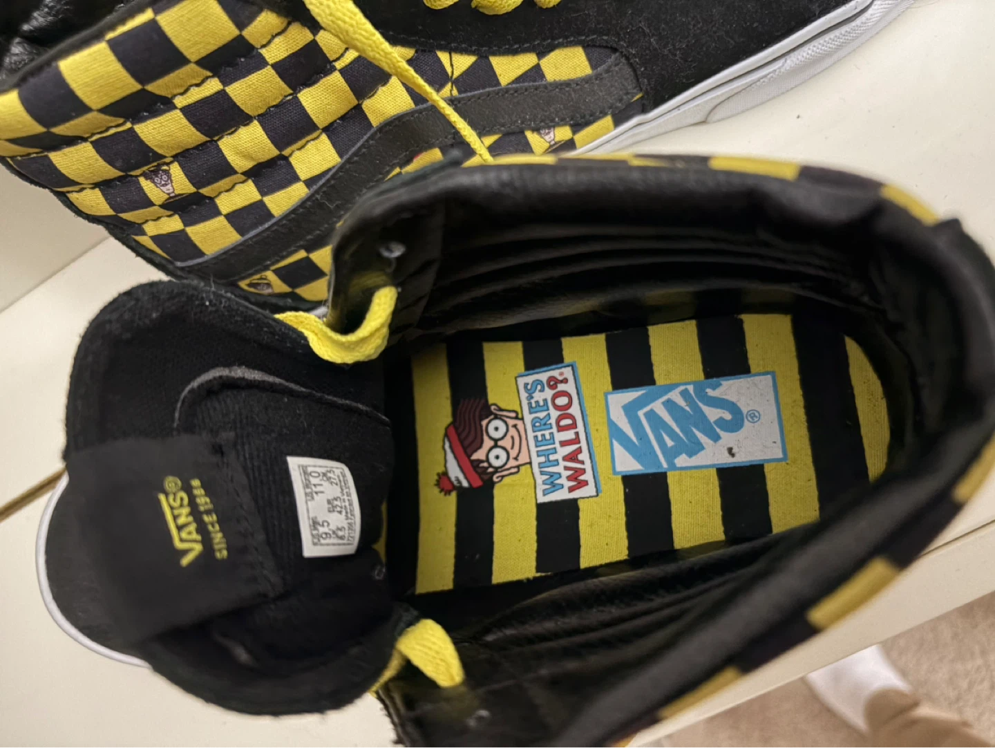 Vans Sk8-Hi Where's Waldo? Sneakers Size 9.5 - photo 3