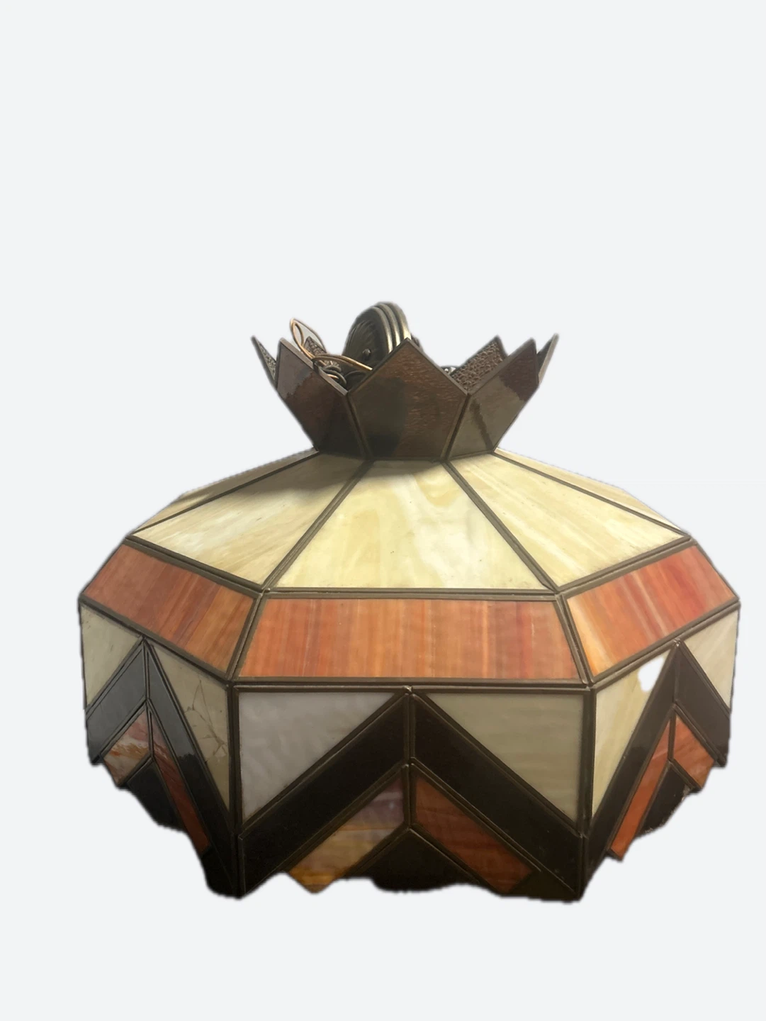 Stained Glass Pendant Light Fixture