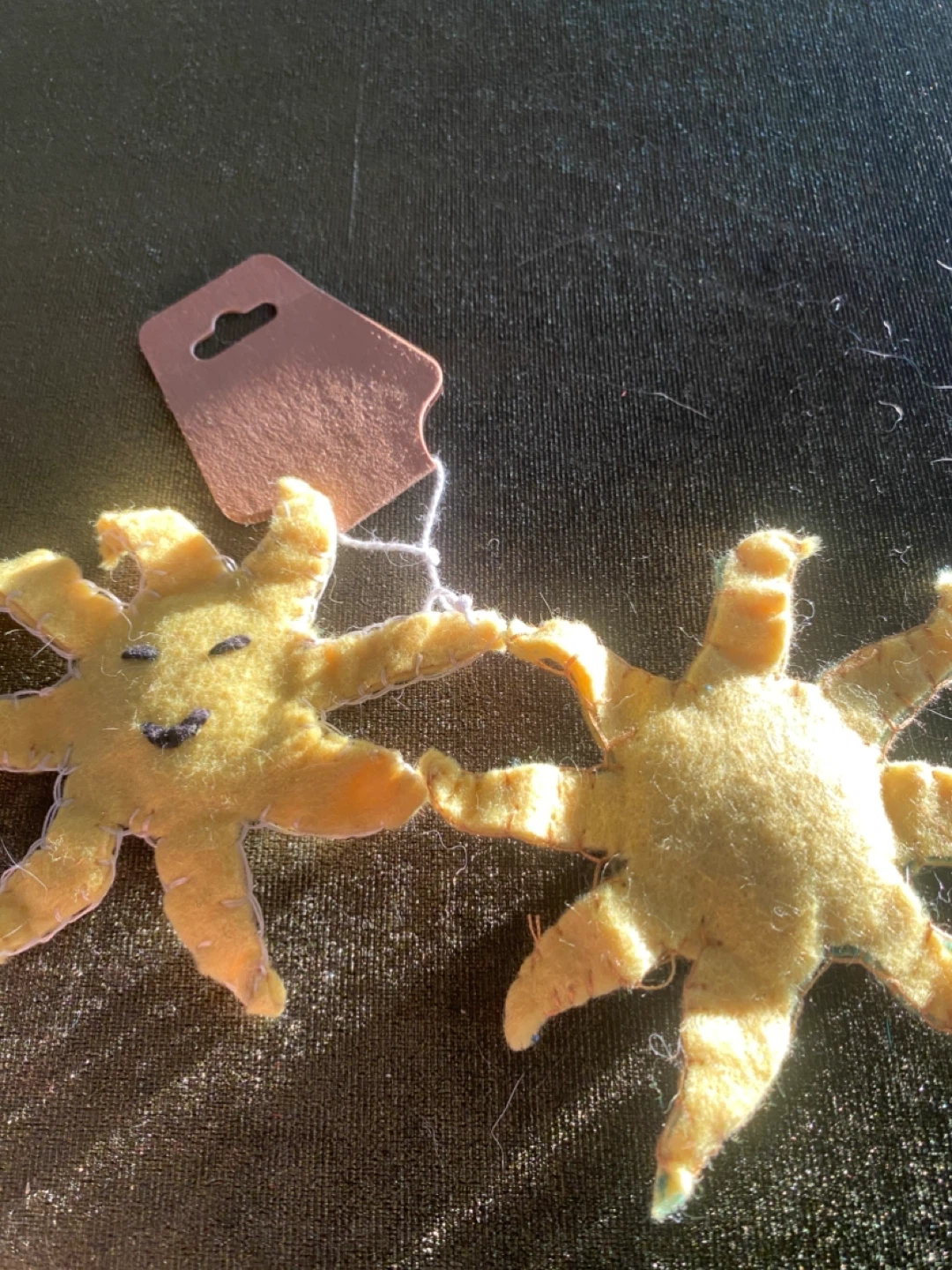 Felt Sun catnip toys