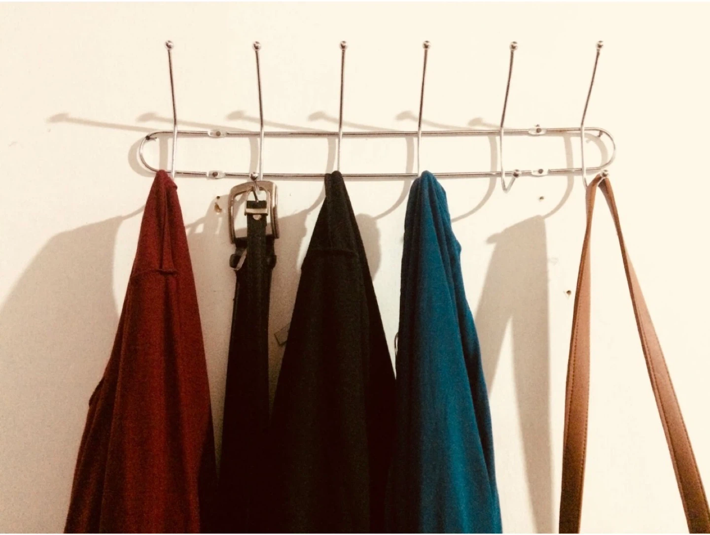 MOVING SALE - 12 Hooks Wall Mounted Coat Rack - photo 2