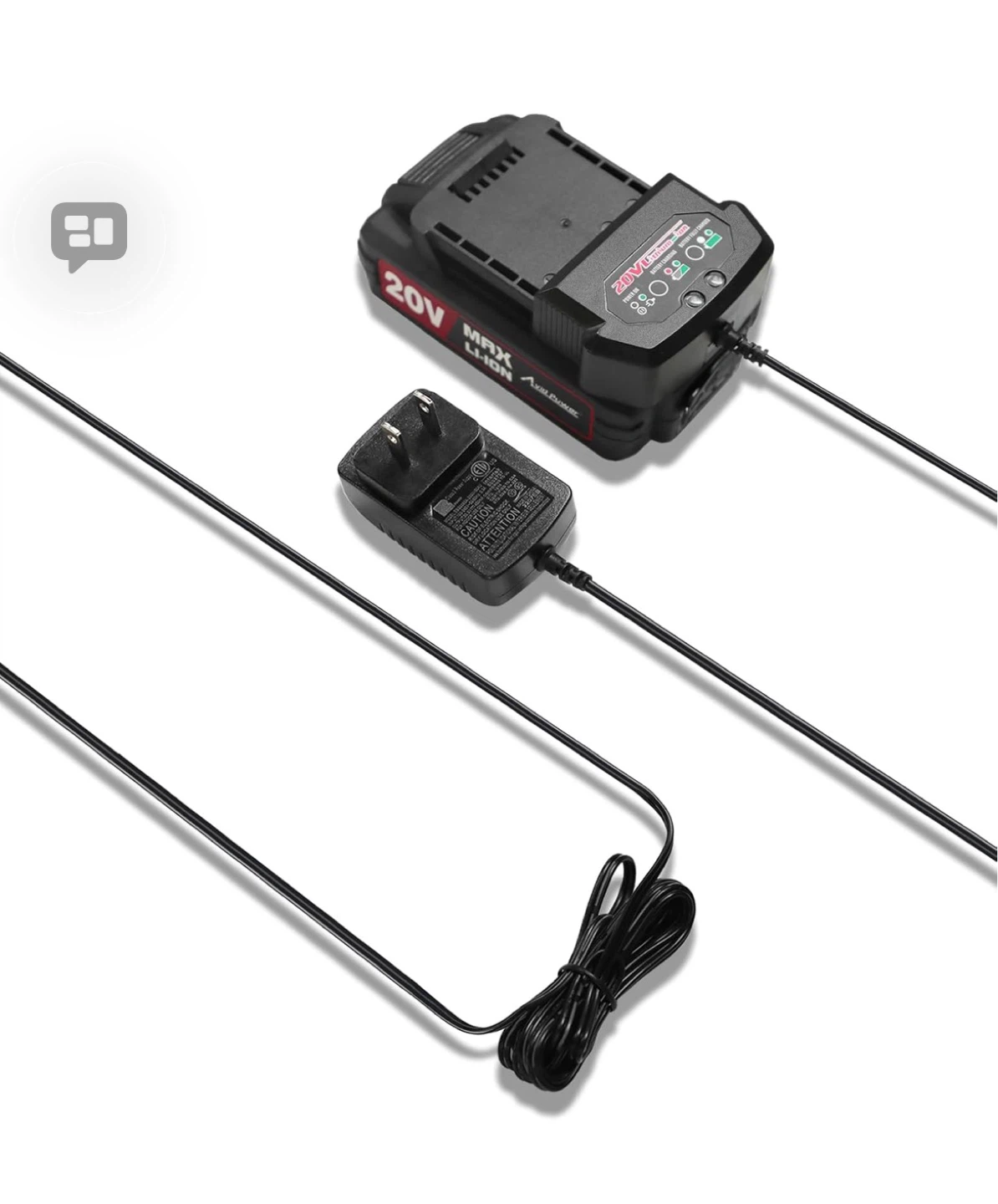 Avid Power 20V Lithium-ion Battery Charger - photo 5