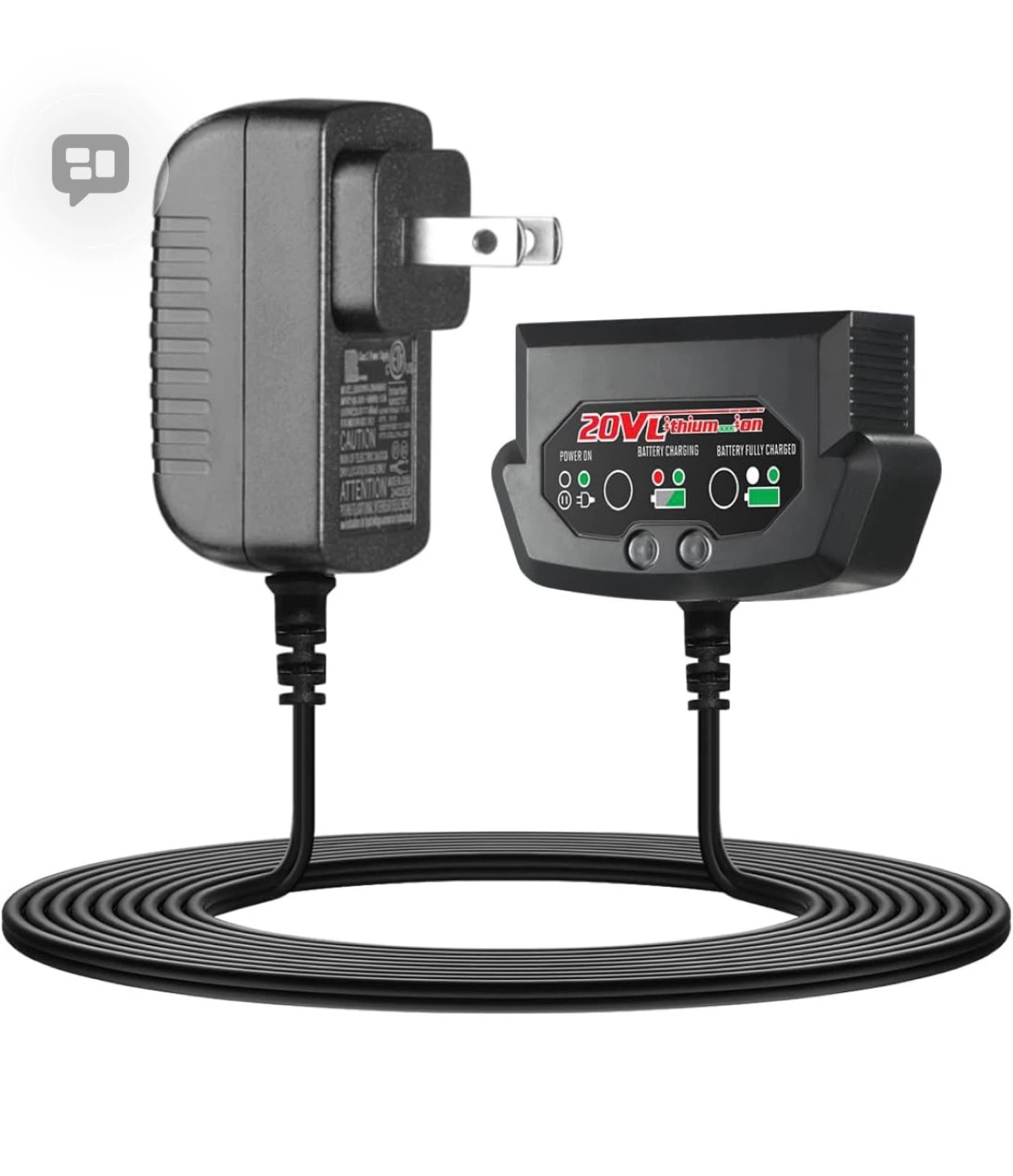 Avid Power 20V Lithium-ion Battery Charger - photo 2