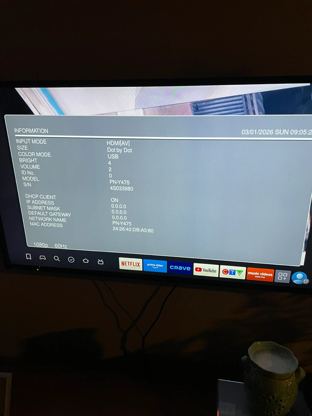 50 Inch Sharp TV - photo 3