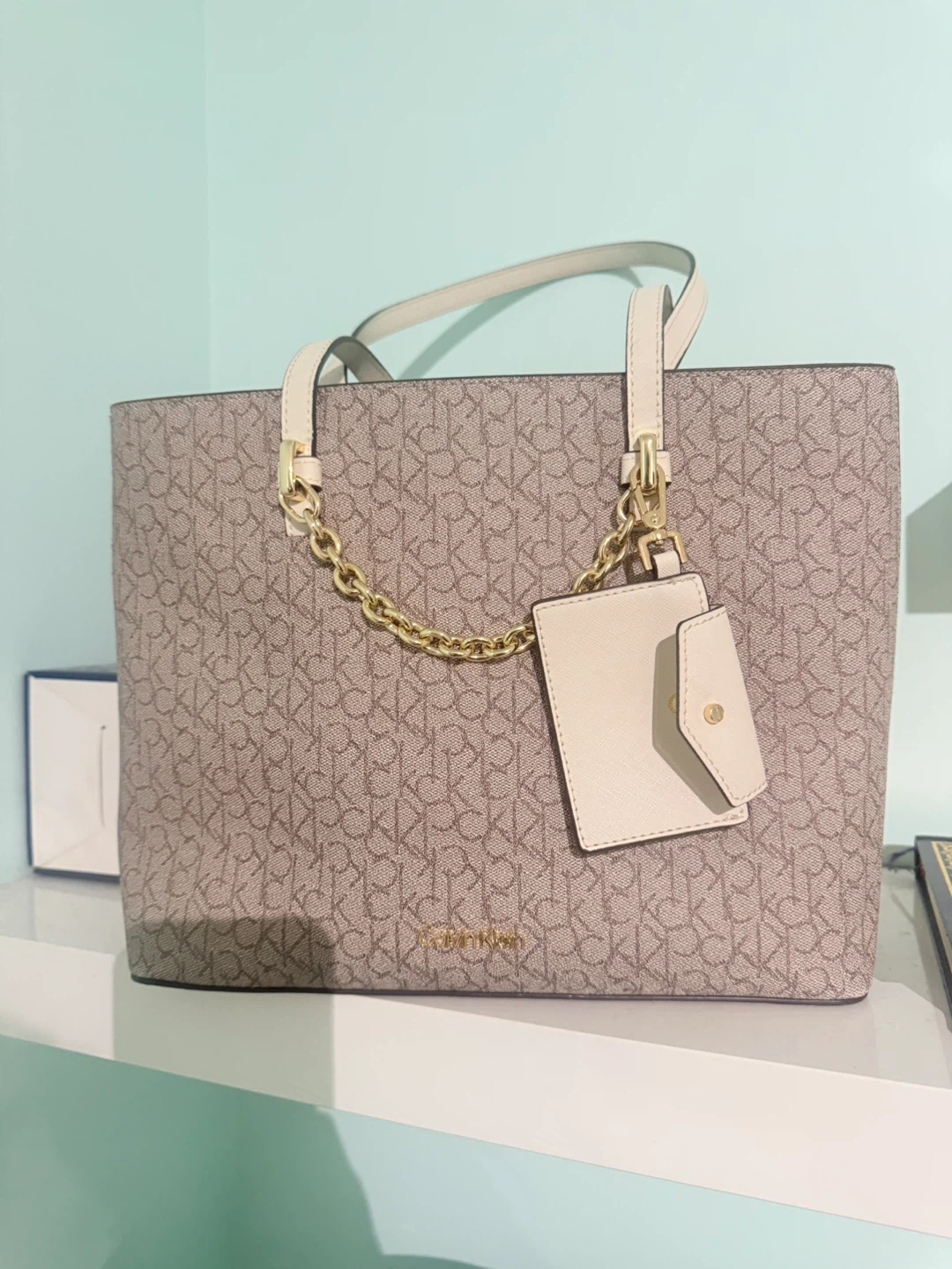 Calvin Klein Tote Bag with Pouch