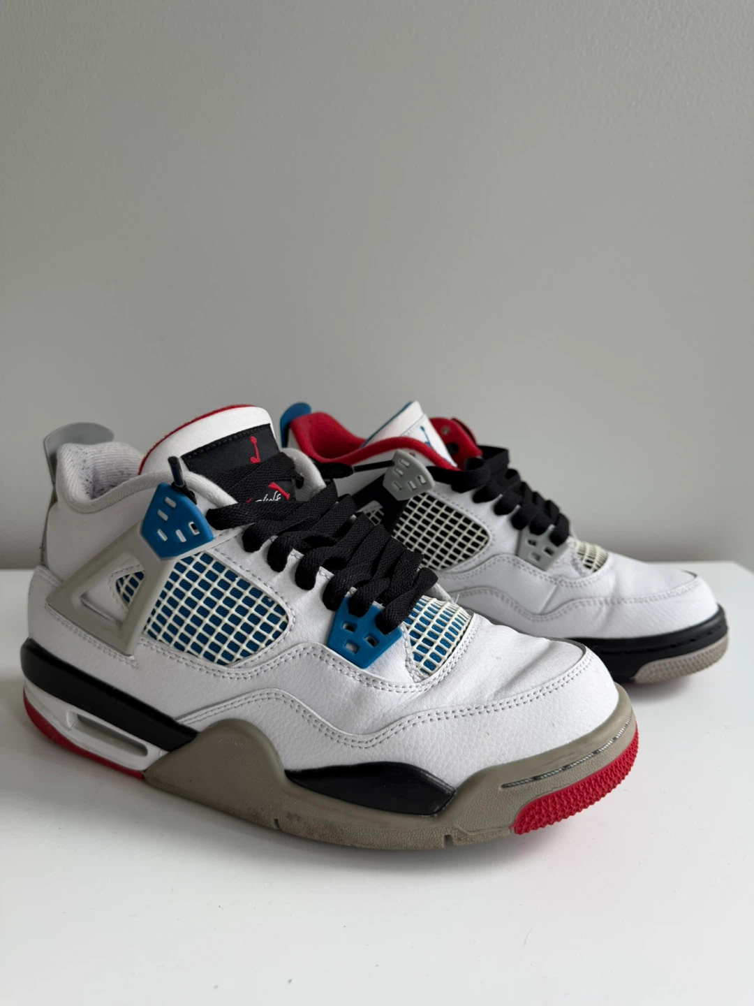 Air Jordan 4 Retro (GS) 'Military Blue' - photo 2