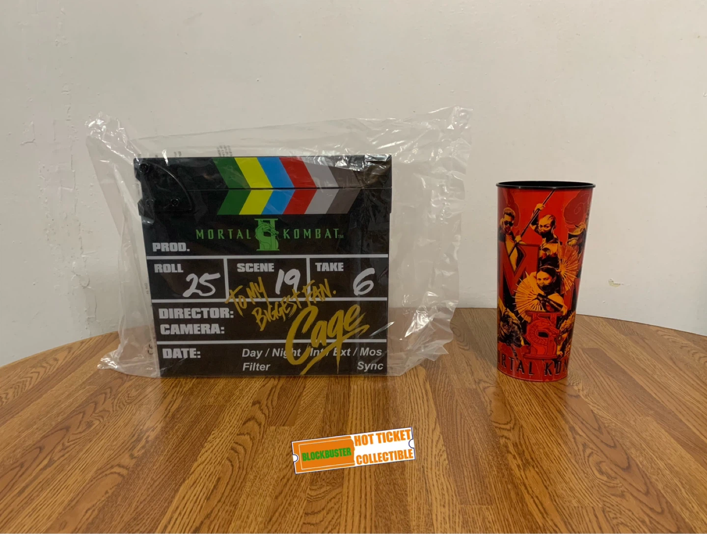 Mortal Kombat II (Cinemark Exclusive) Johnny Cage… Combo