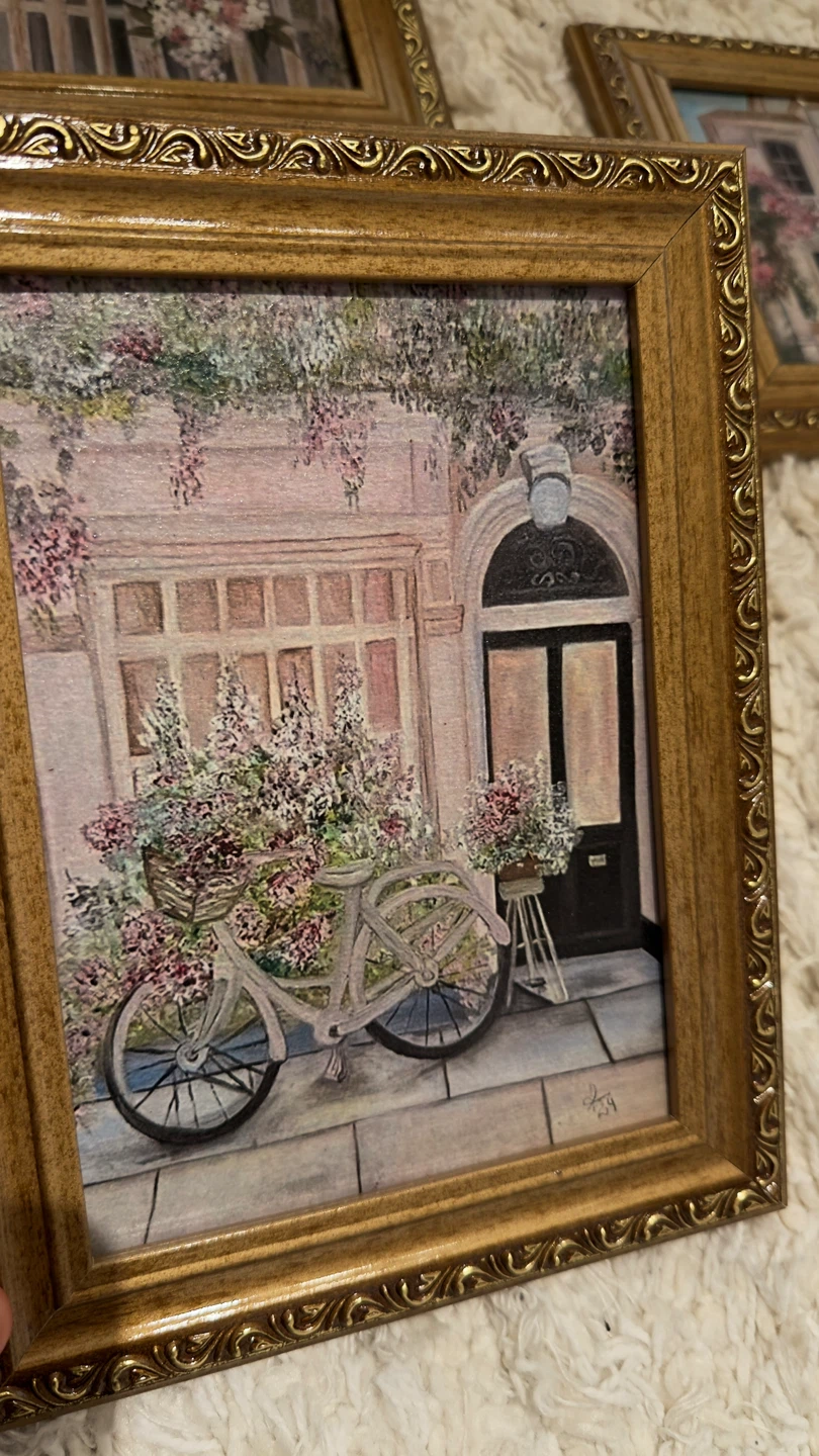 Framed Artwork - Set of 5 Vintage Floral & Bird Prints - photo 4