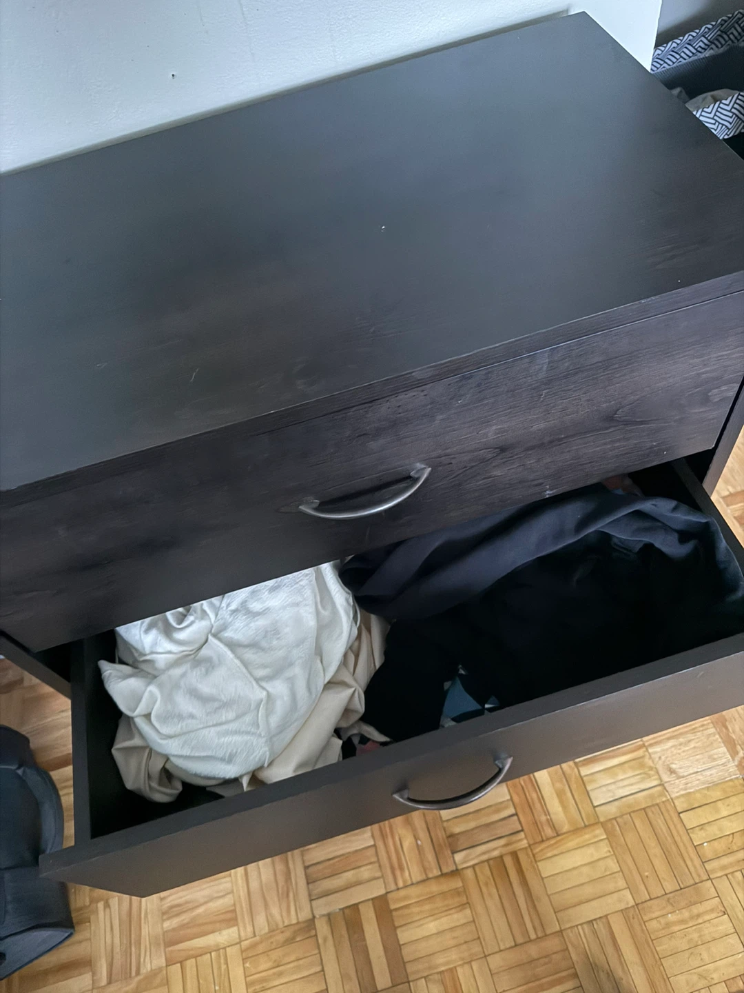 Dark Wood 4-Drawer Dresser (About waist high) - photo 4