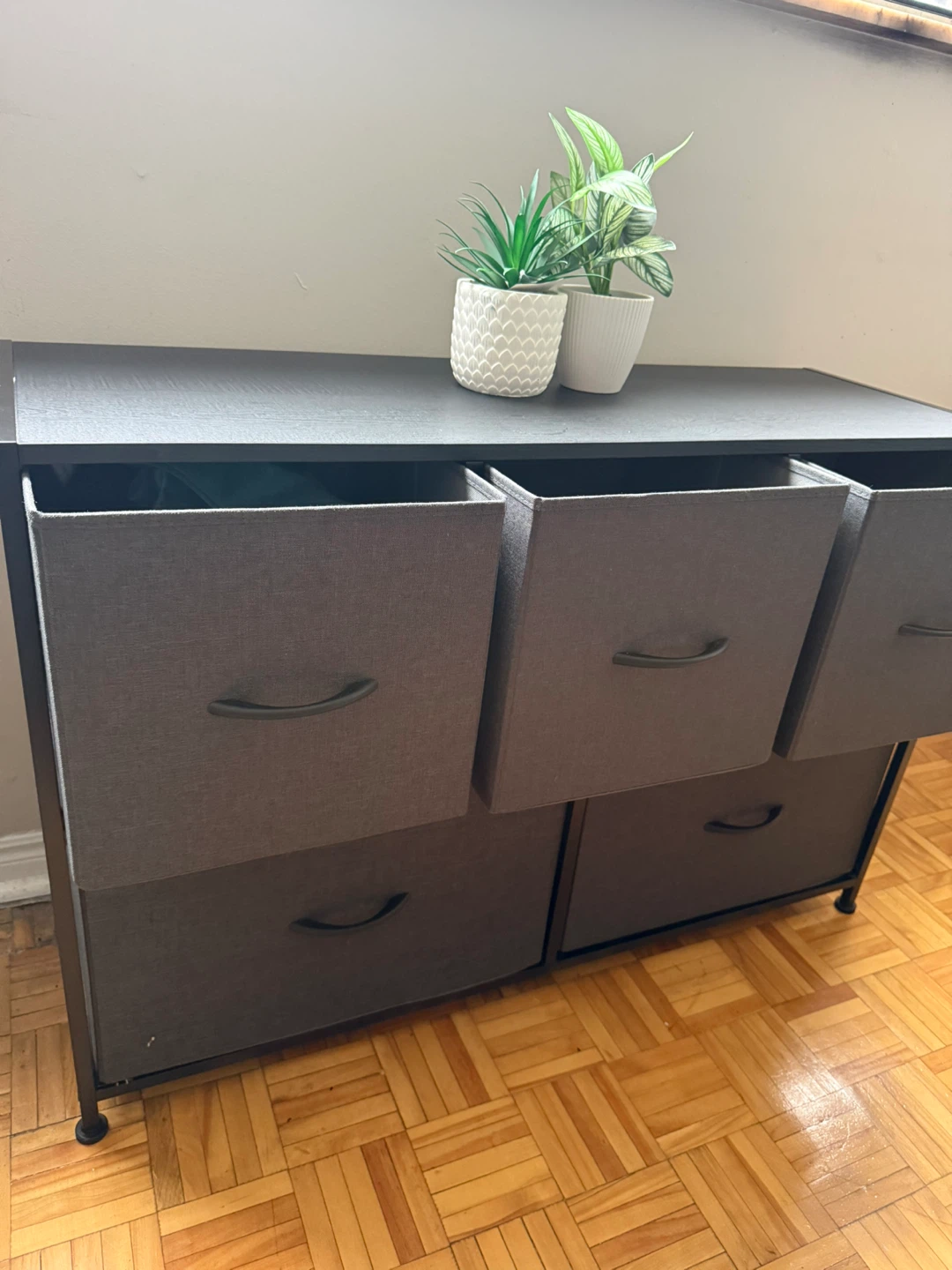 Dark Grey 6-Drawer Storage Dresser - photo 5