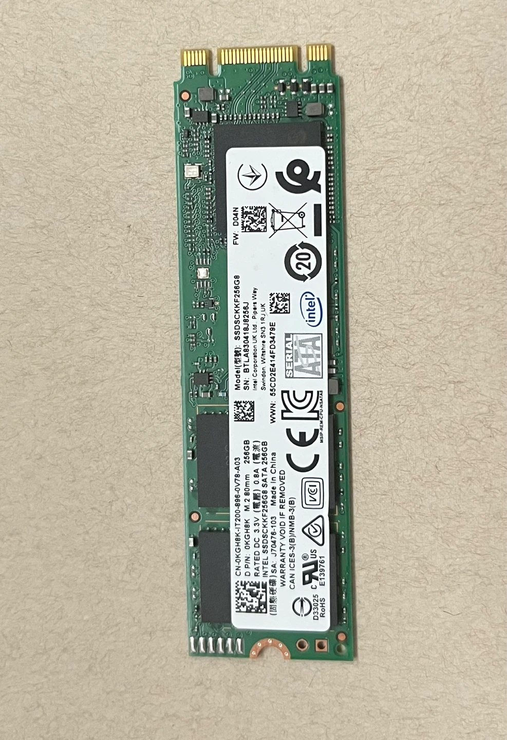 WD_BLACK SN750 NVMe SSD 256GB