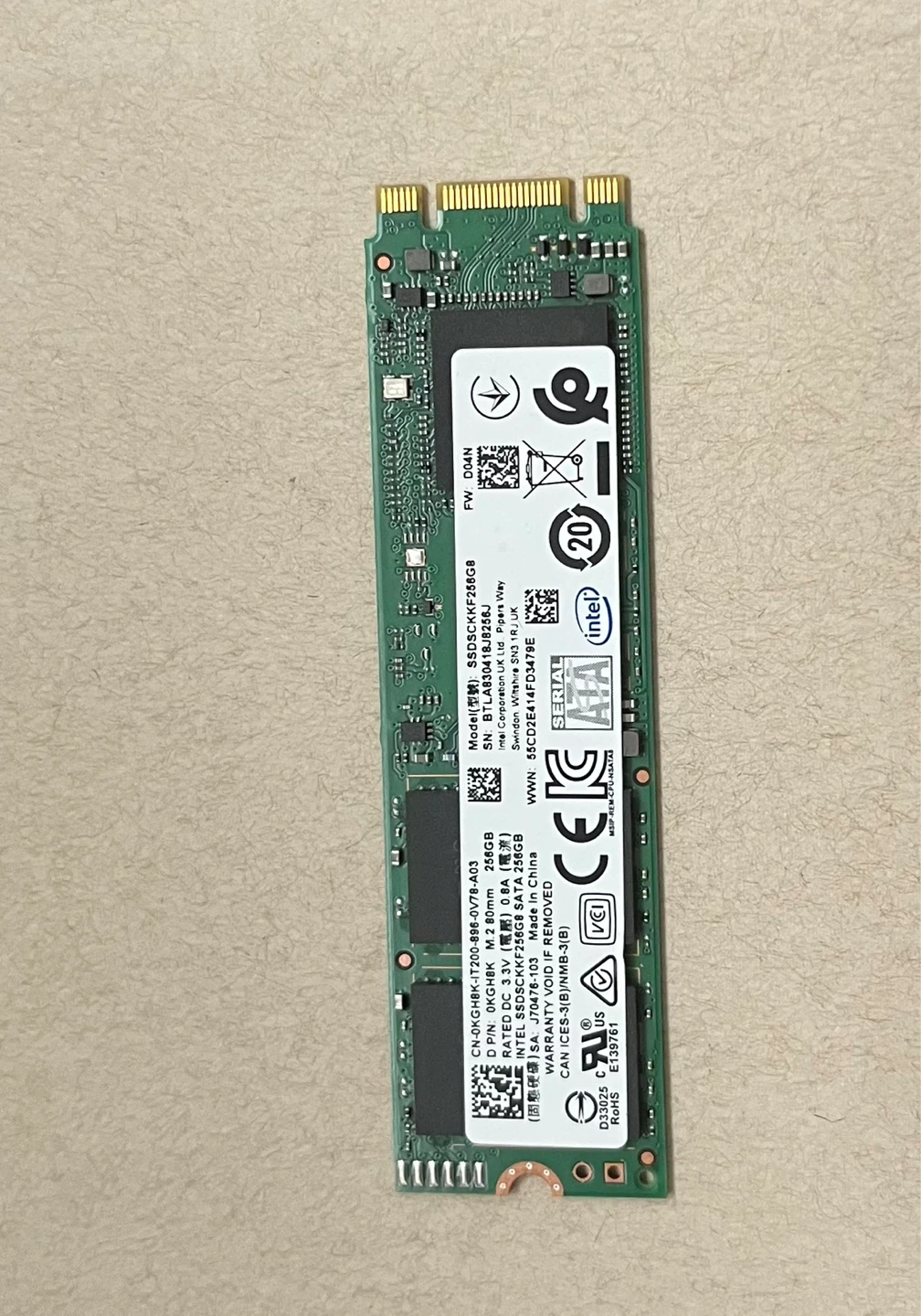 WD_BLACK SN750 NVMe SSD 256GB - photo 2