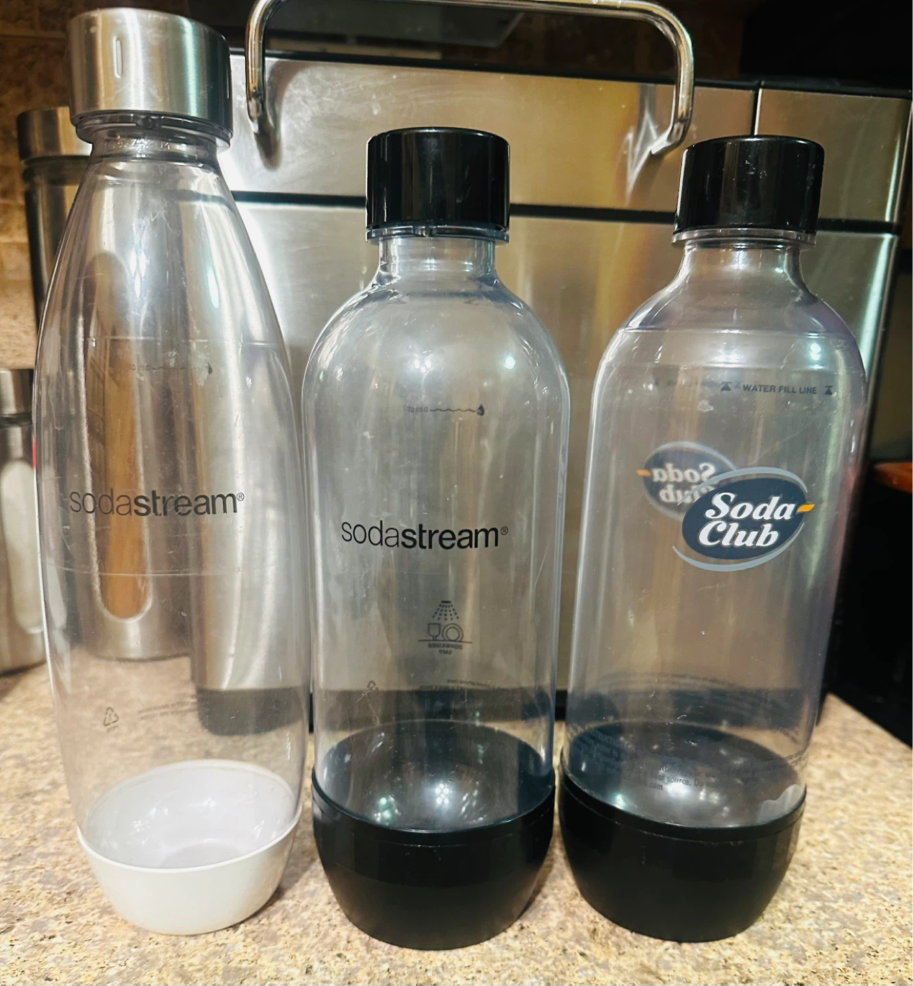 SodaStream Soda Club Bottles - Set of 3