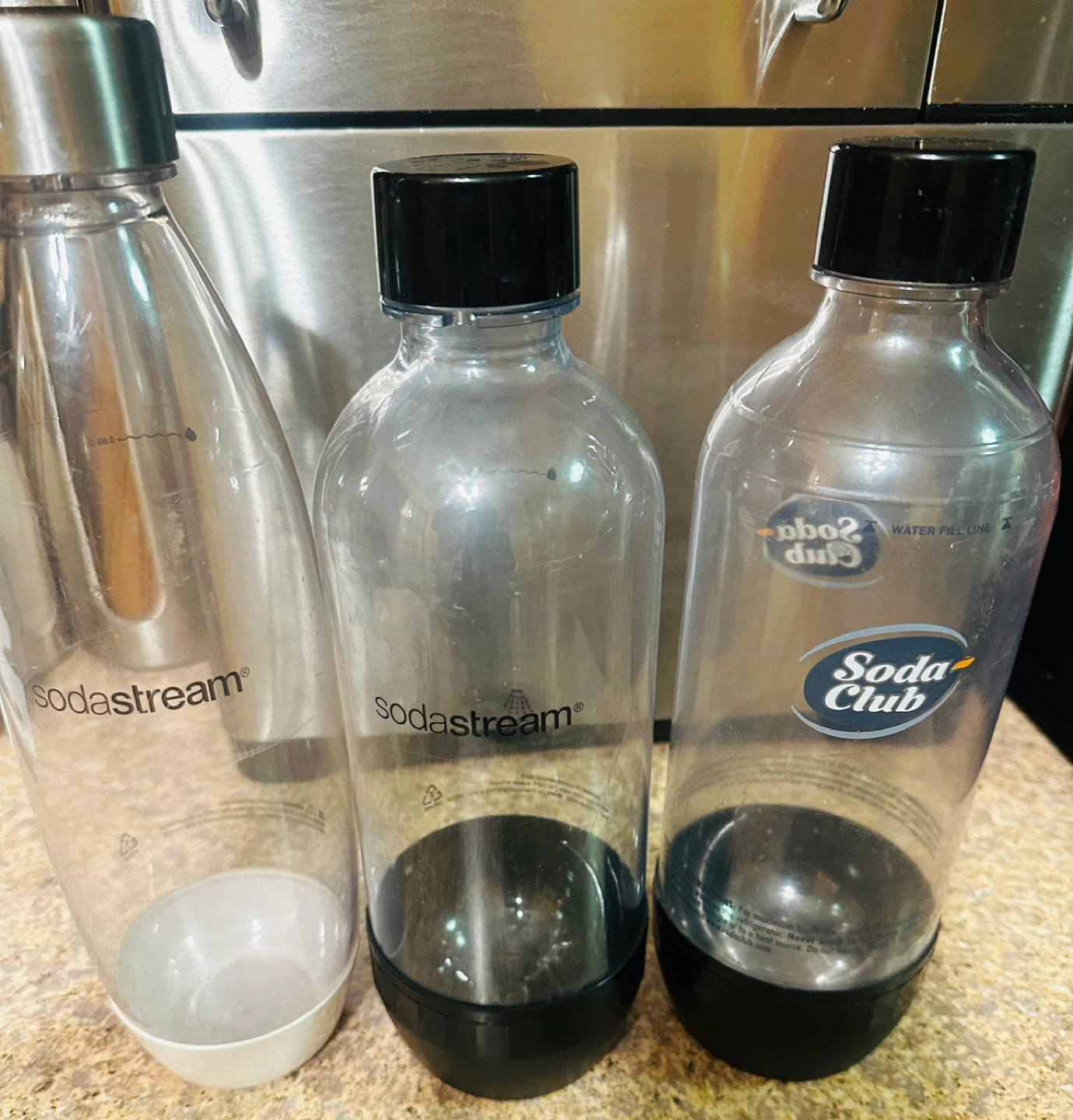 SodaStream Soda Club Bottles - Set of 3 - photo 2
