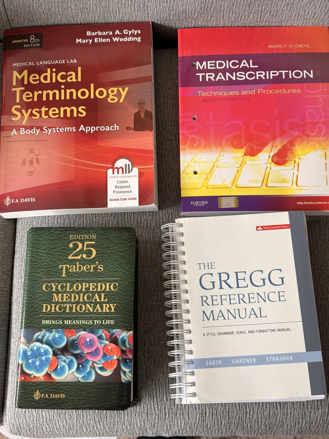 Medical Administration Textbooks (Centennial College)