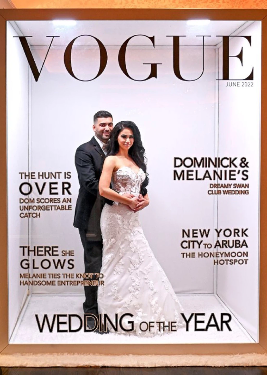 Vogue Magazine Cover Custom Display - June 2022