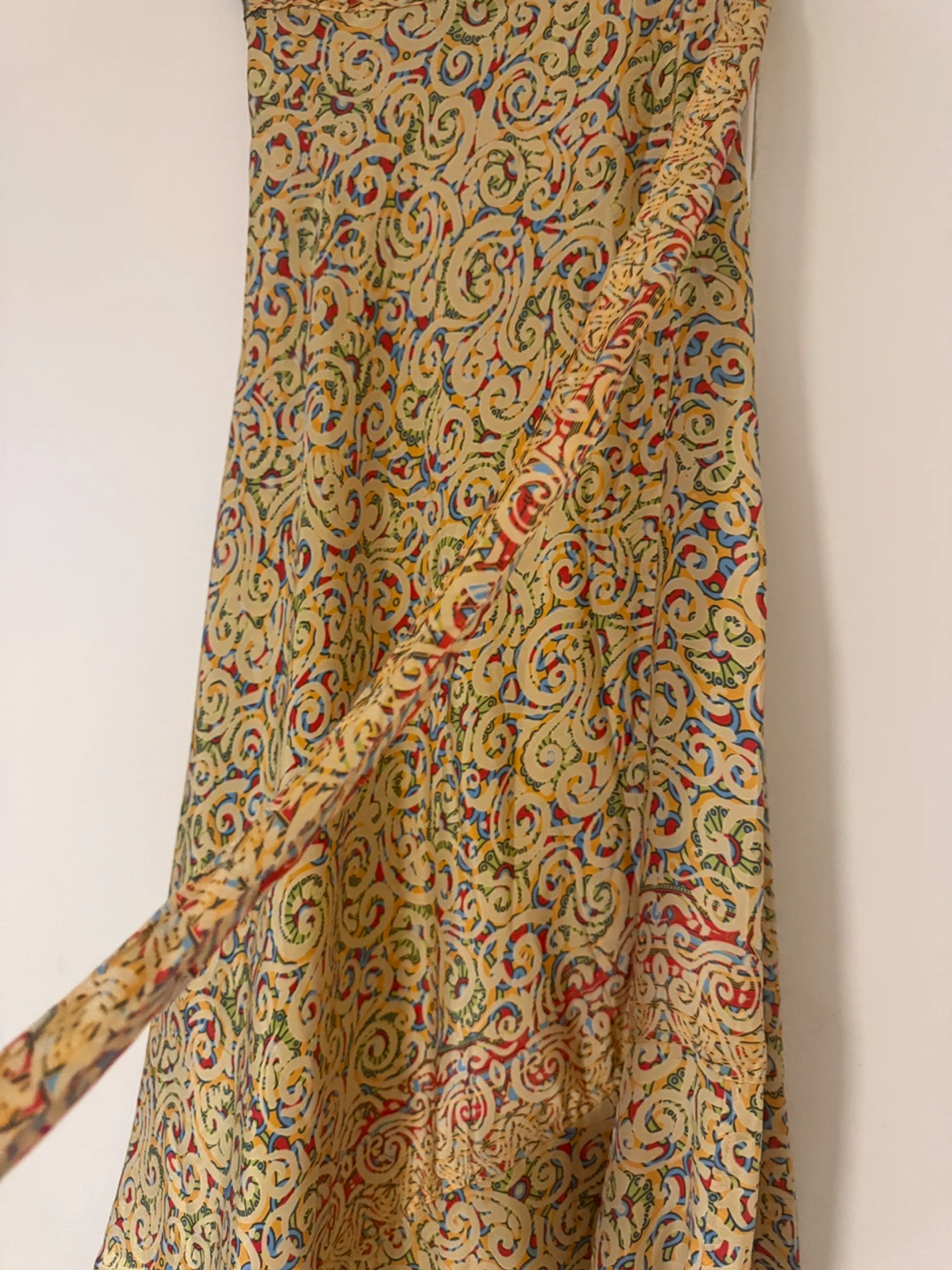 Women's silk wrap Maxi Skirt - photo 3