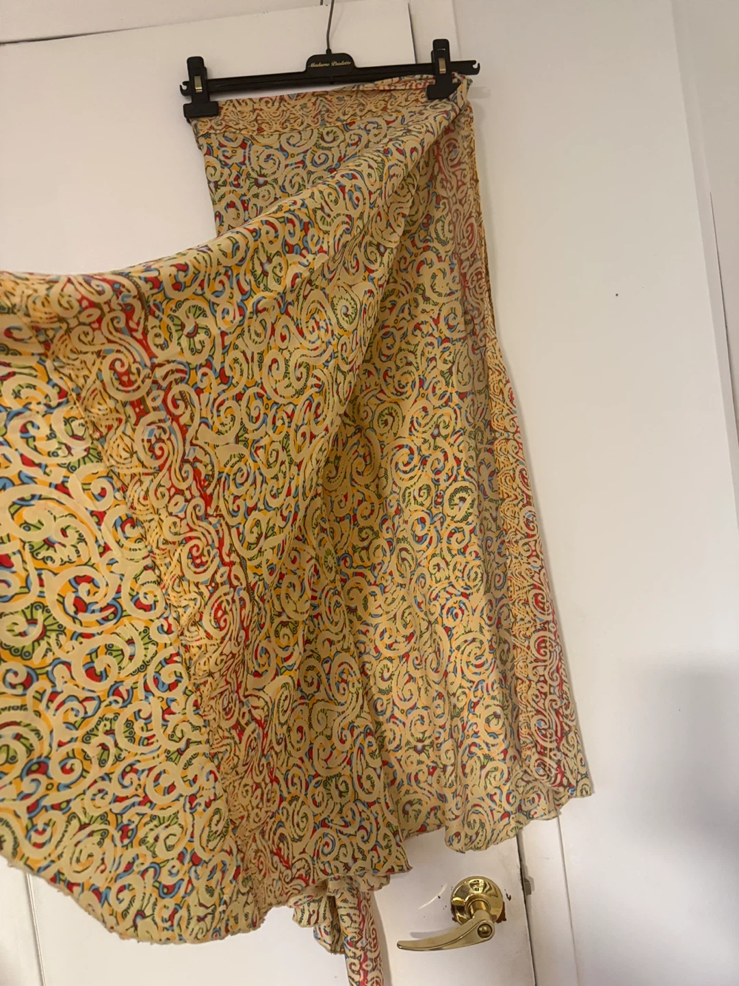 Women's silk wrap Maxi Skirt - photo 2