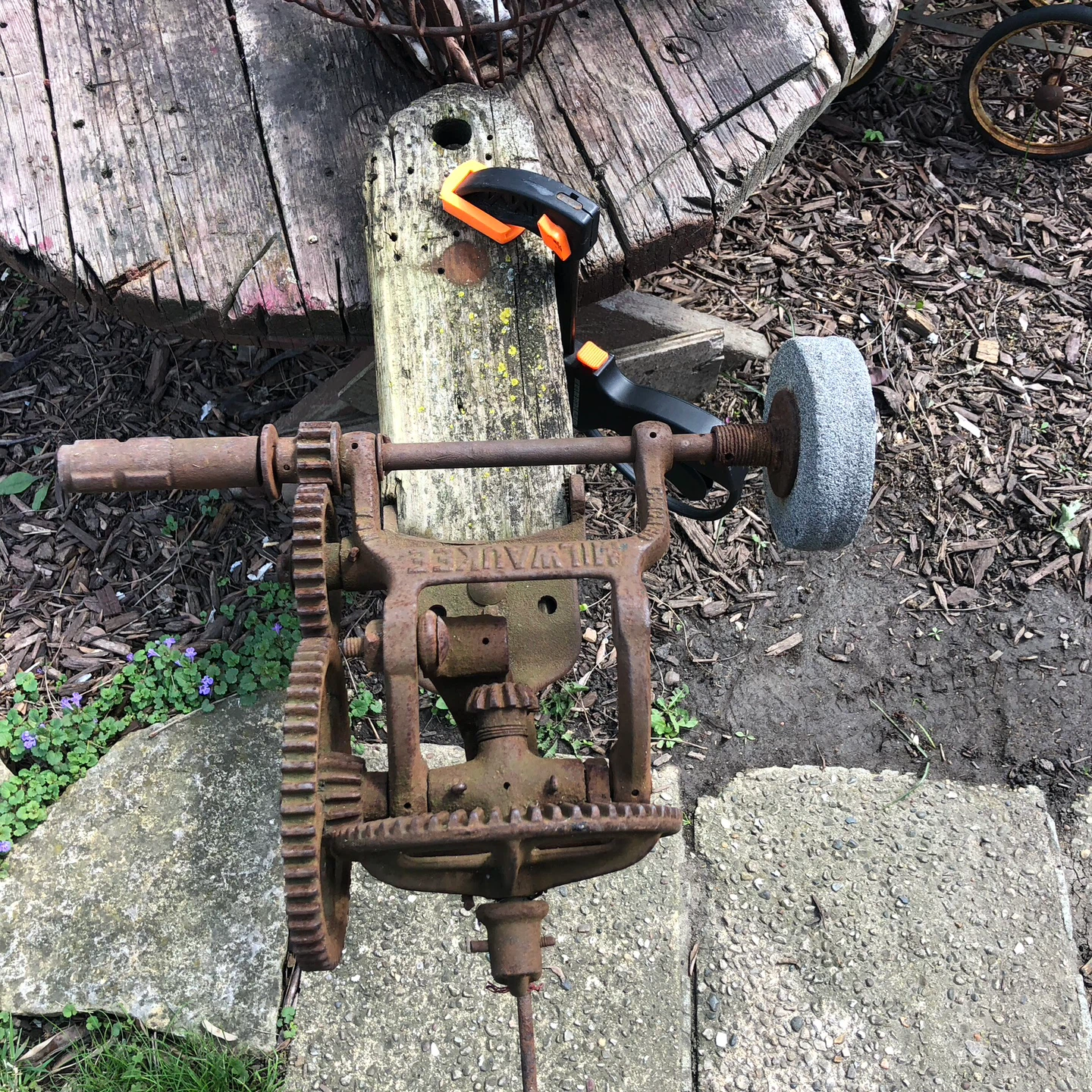 Milwaukee Hand Crank Grinder