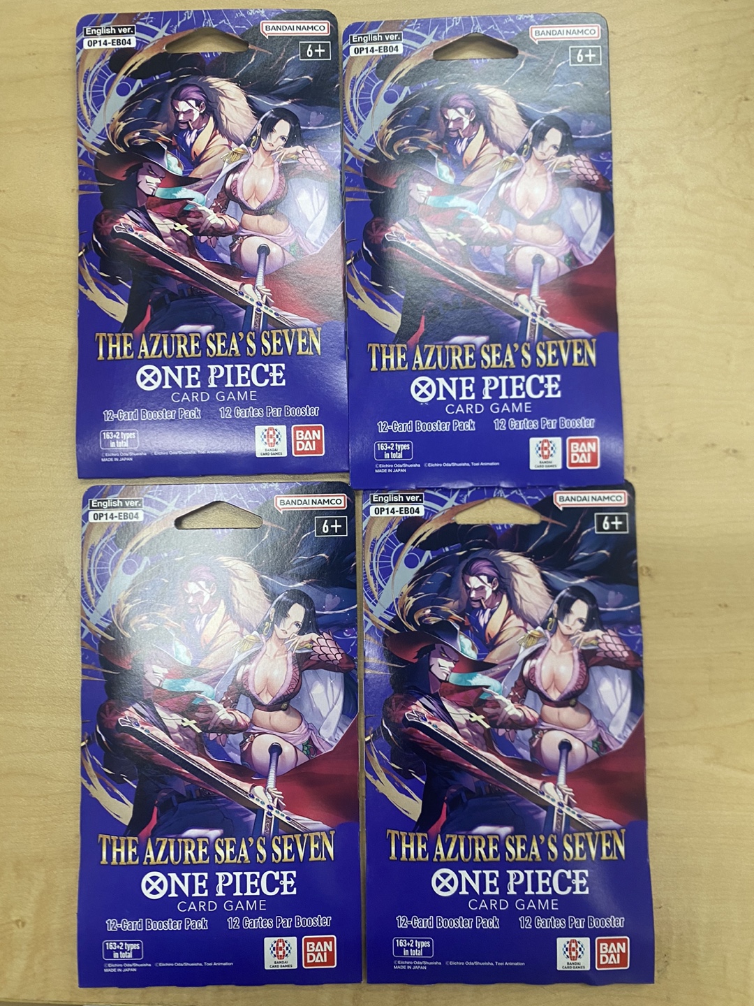 Bandai Namco One Piece Card Game Booster Packs