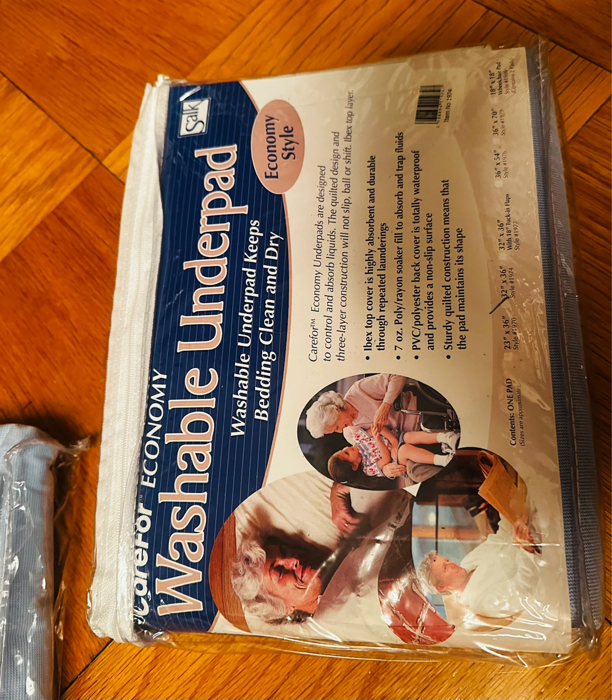 Carefor Economy Washable Underpads - 3 Pack - photo 2
