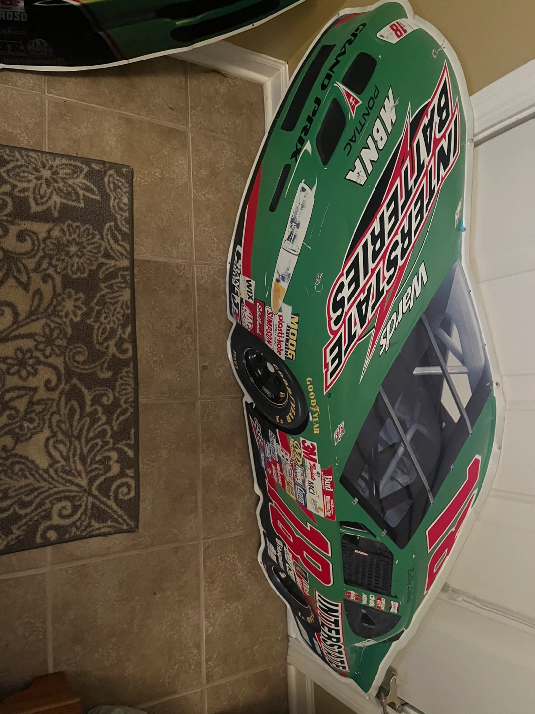 Interstate Batteries NASCAR Race Car Cardboard Cutout Standee - photo 2