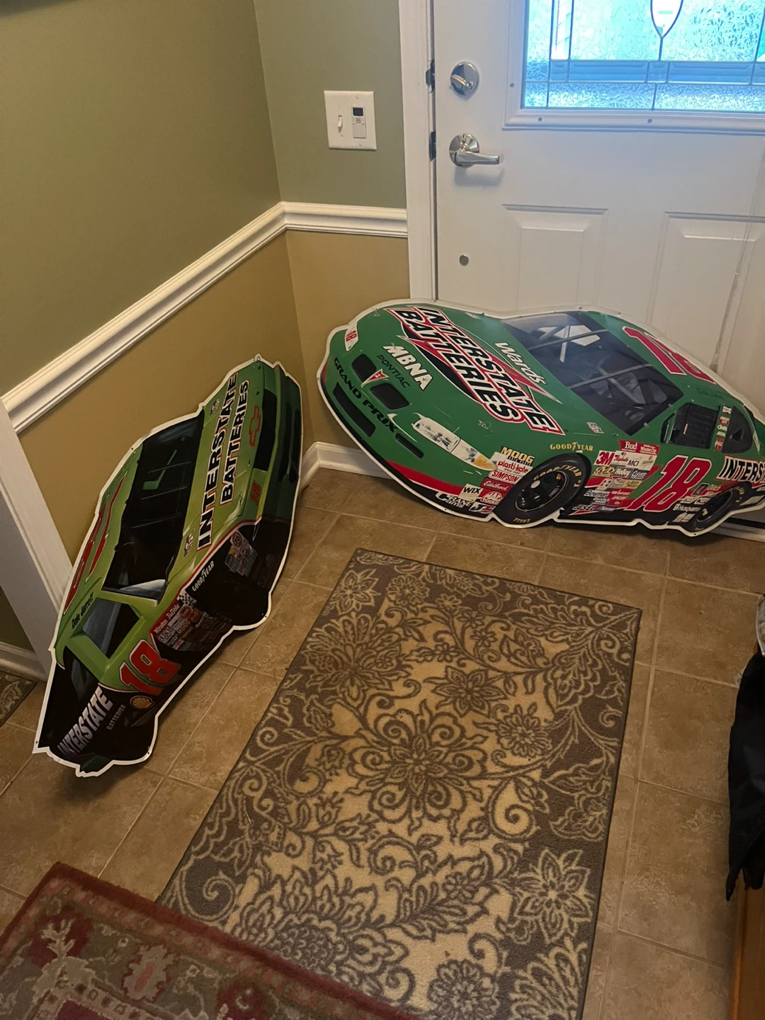 Interstate Batteries NASCAR Race Car Cardboard Cutout Standee - photo 3