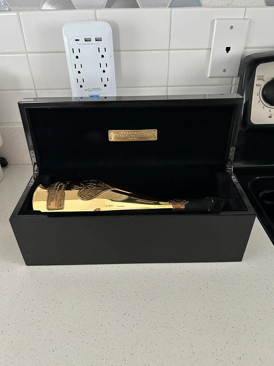 Armand de Brignac Ace of Spades Brut Gold Champagne w/ Box - photo 4