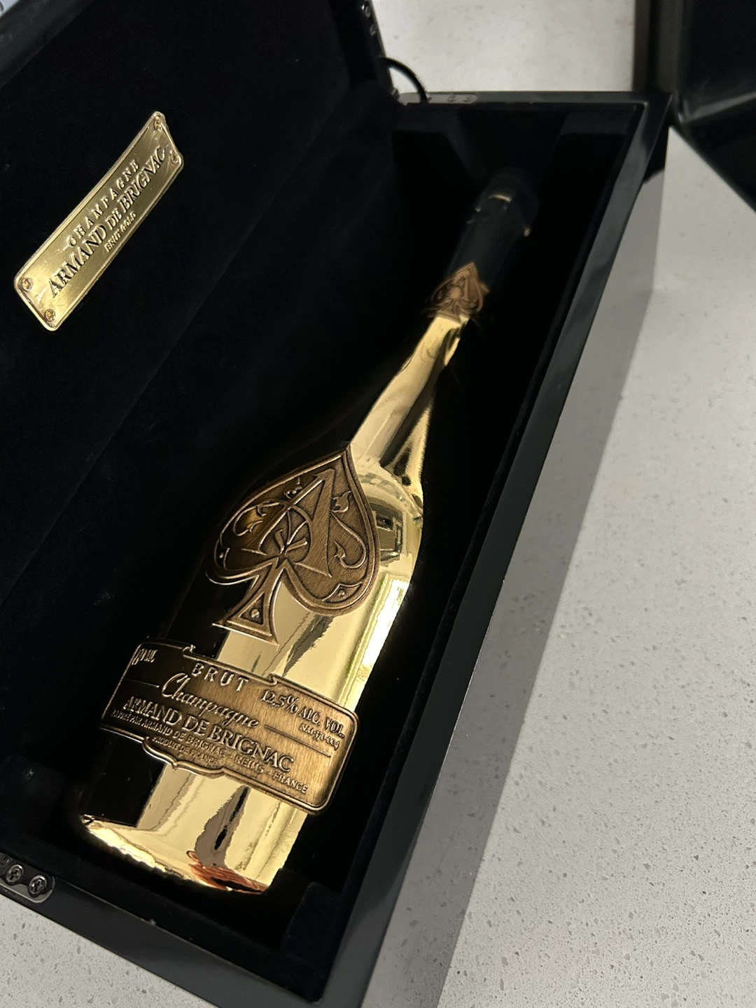 Armand de Brignac Ace of Spades Brut Gold Champagne w/ Box - photo 3