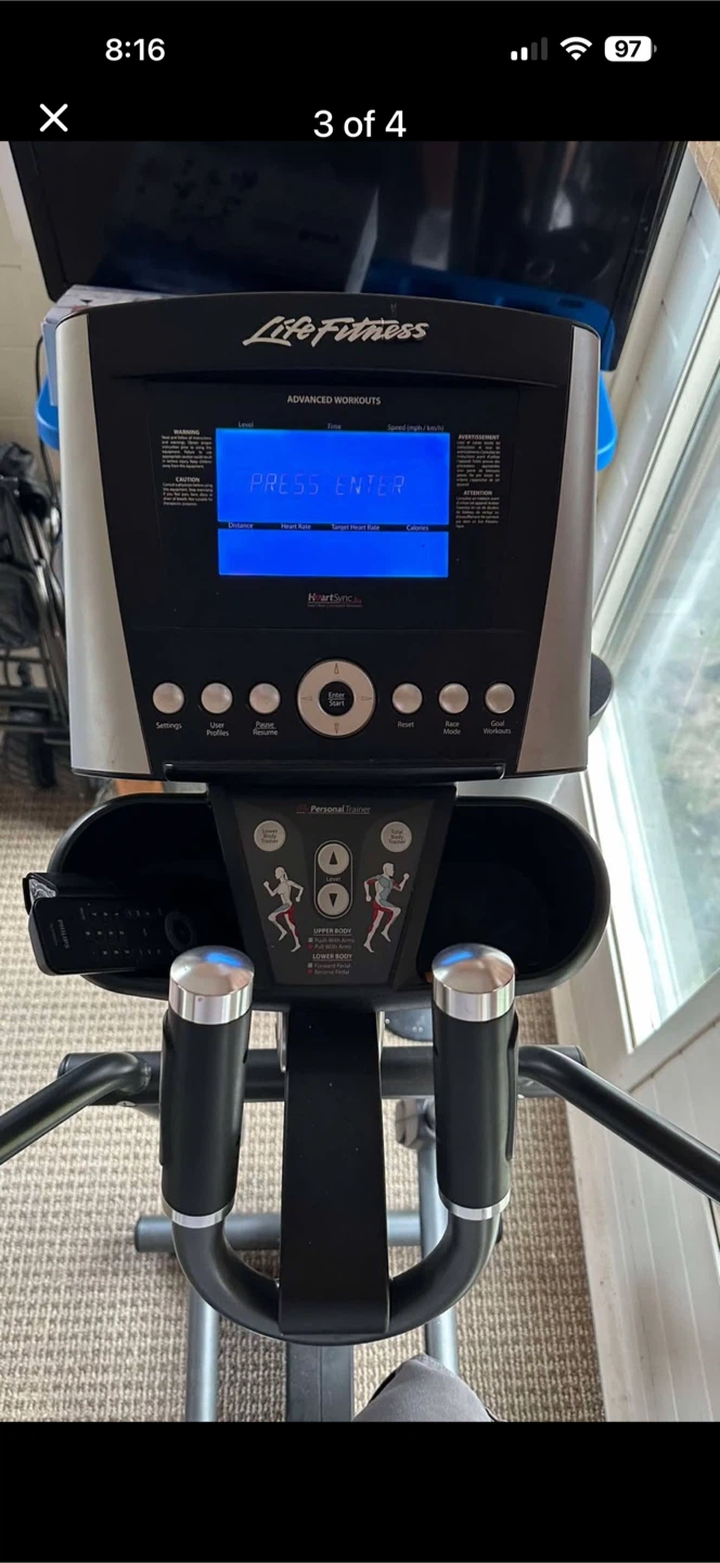 Life Fitness Advanced Workouts Elliptical - photo 3
