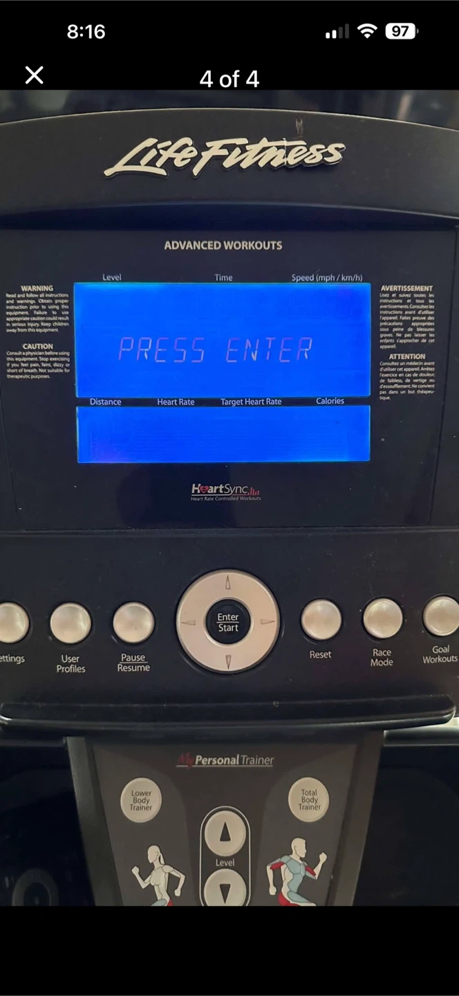 Life Fitness Advanced Workouts Elliptical - photo 4