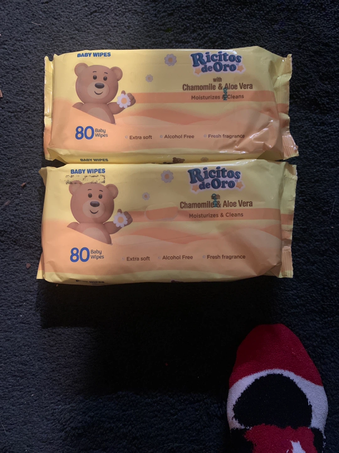 Ricitos baby wipes