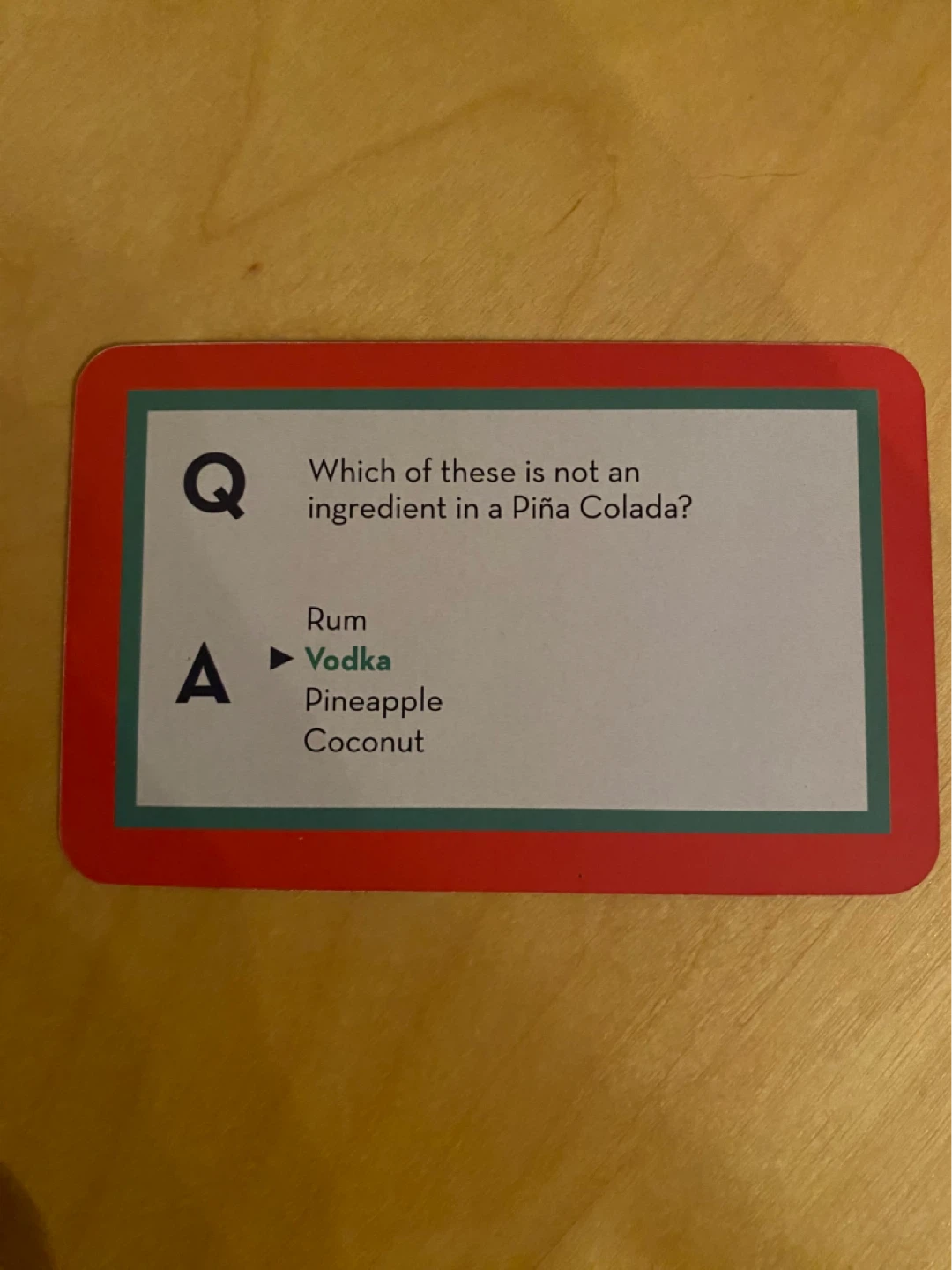 Lucky Lad Food & Drinks Quiz Game - photo 5