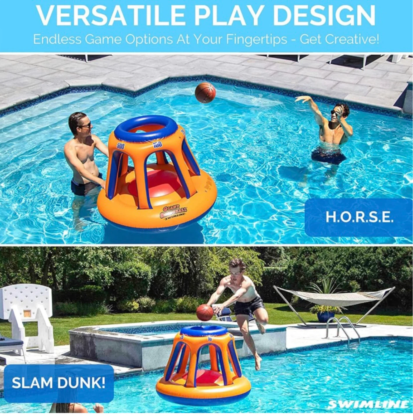 Swimline Giant Shootball Inflatable Pool Game - photo 4