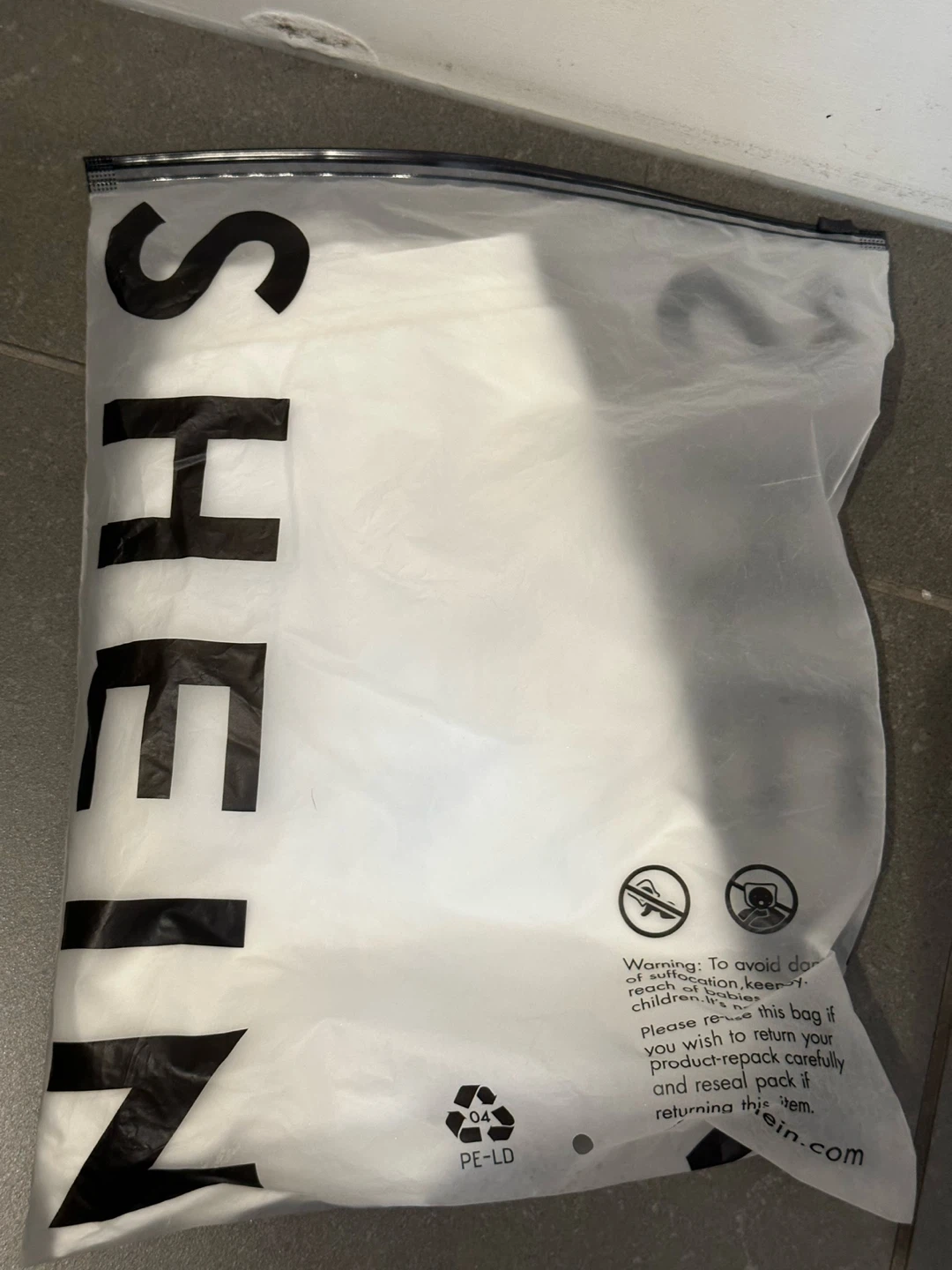 SHEIN White Polyester Spandex Pants - Size S - photo 5