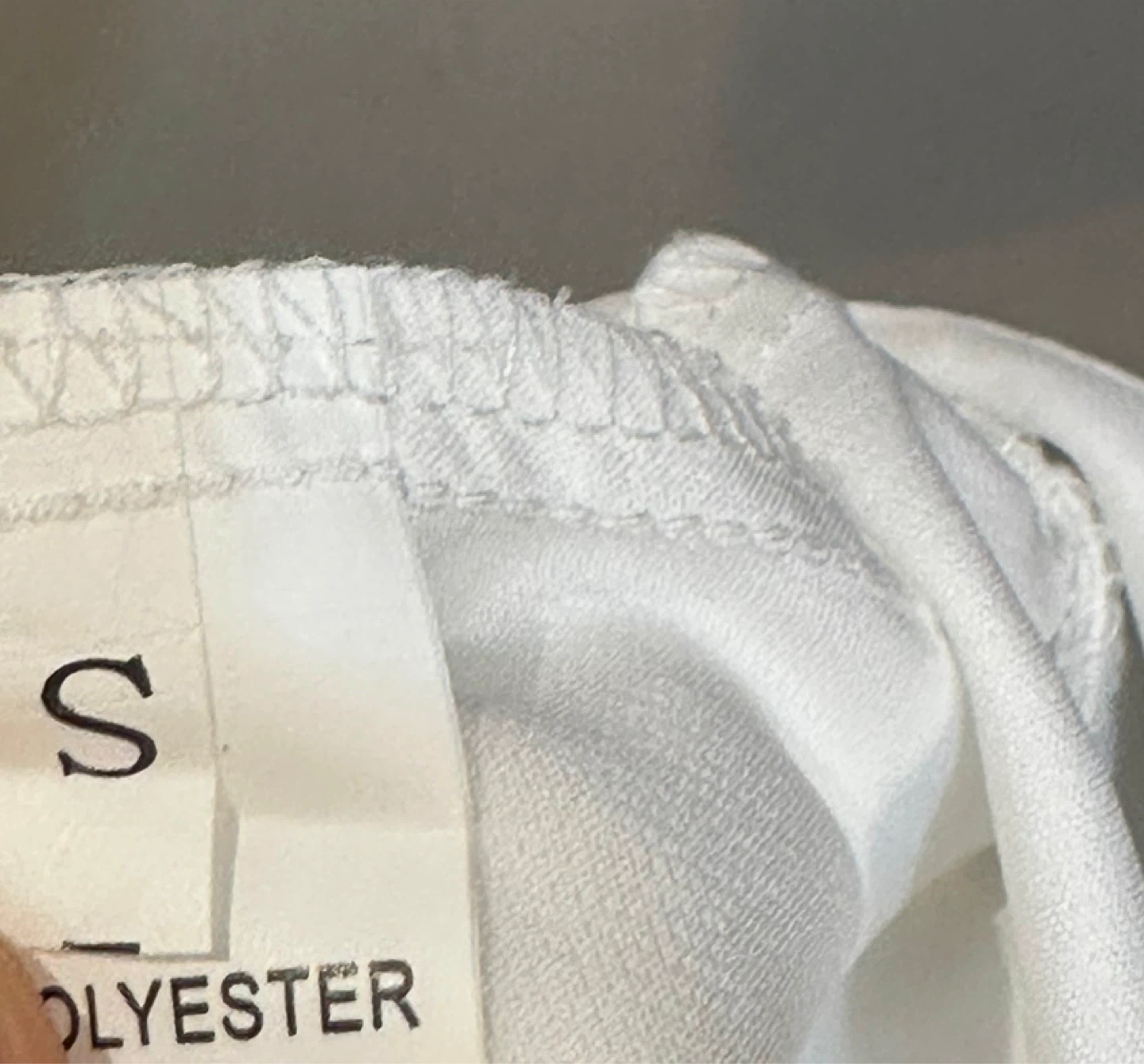 SHEIN White Polyester Spandex Pants - Size S - photo 2
