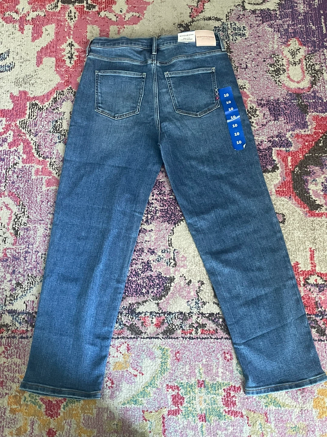 Scotch & Soda High Five High Rise Slim Jeans - Size 10 - photo 4